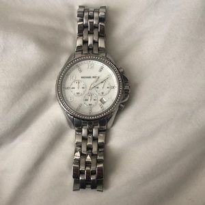 Silver Michael Kors watch